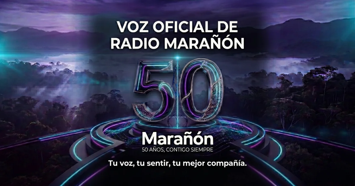 Voz Oficial: Radio Marañón celebra 50 años con nueva identidad sonora